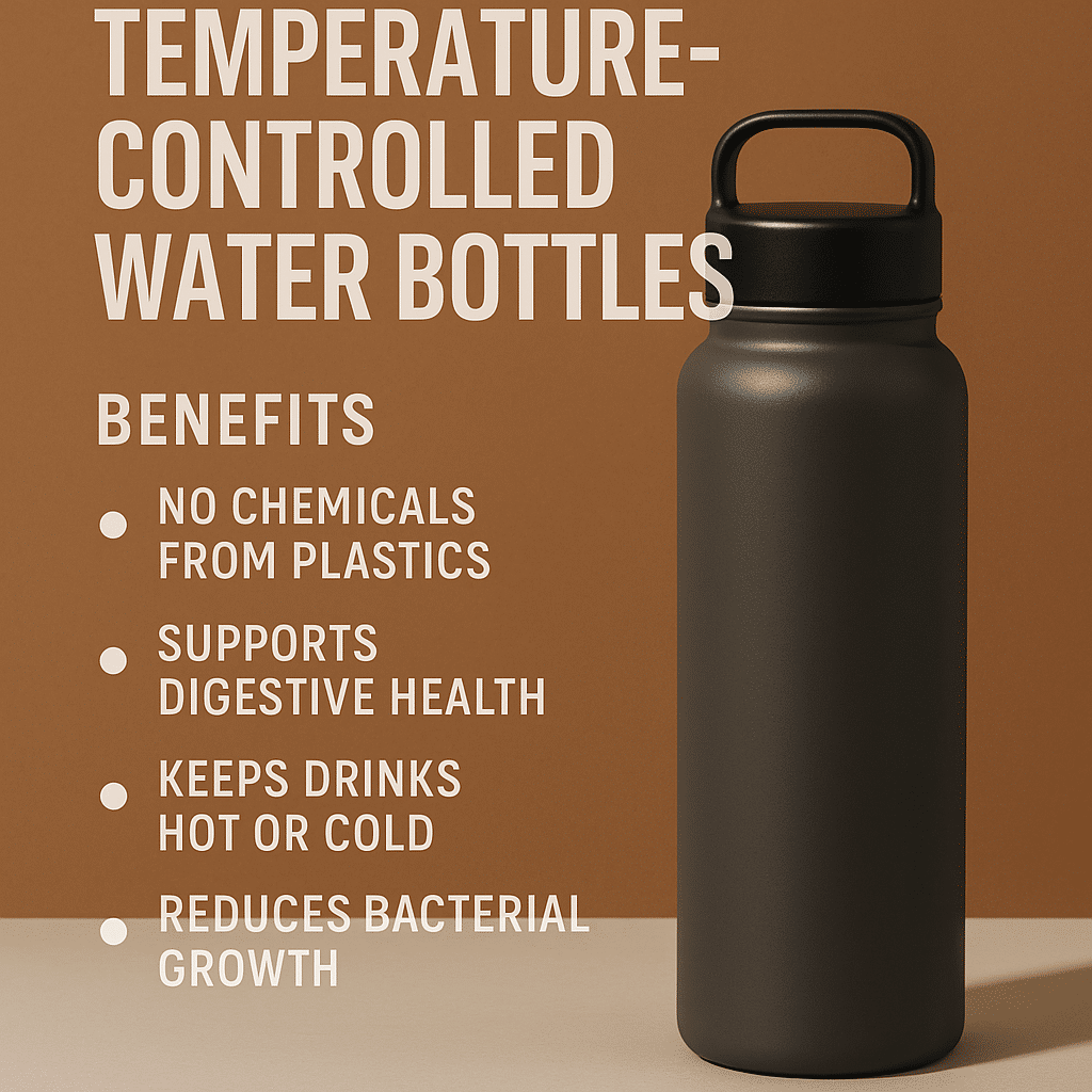 💧 Safe & Smart Hydration: Why You Should Choose BPA-Free Temperature-Controlled Water Bottles