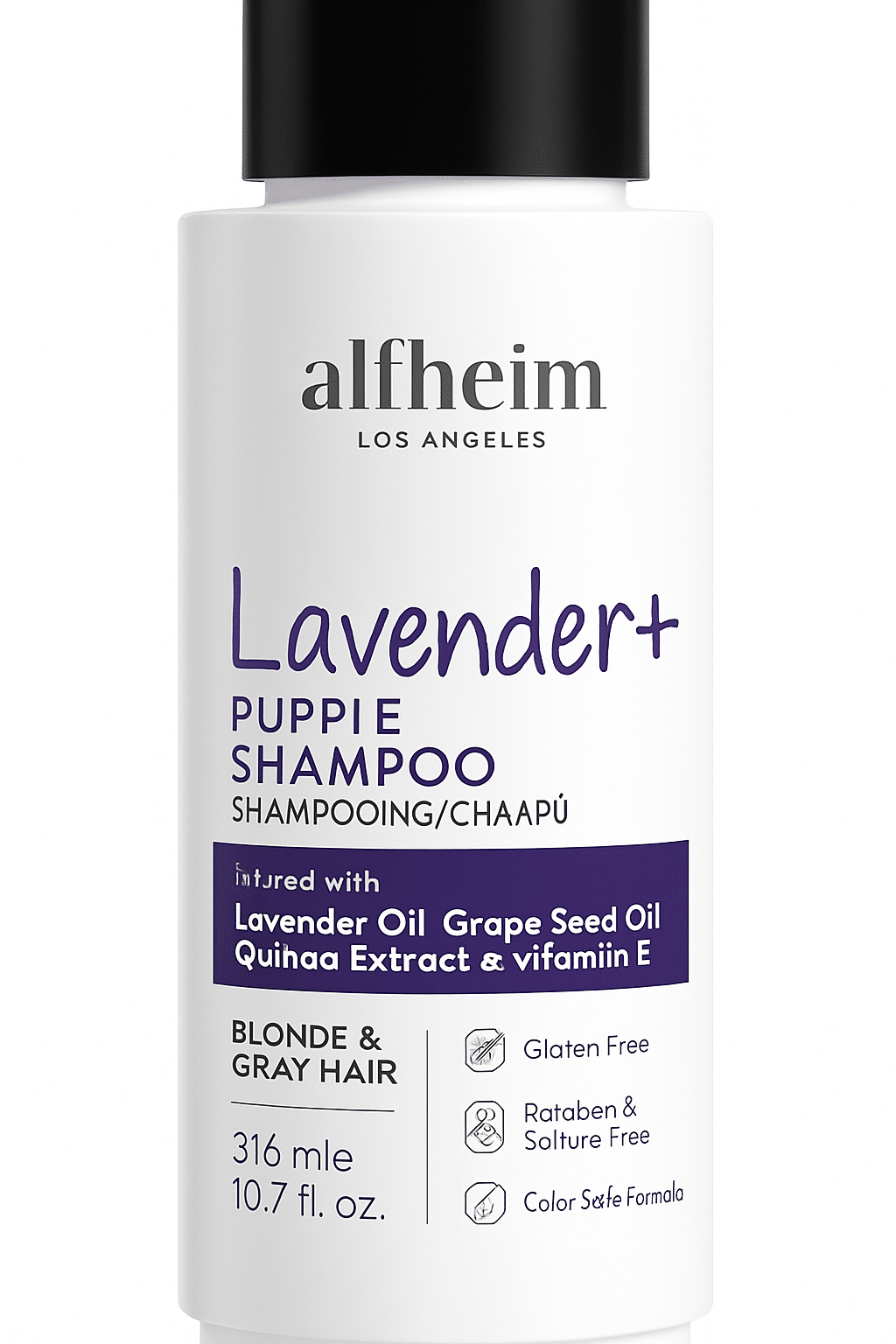 💜 Say Goodbye to Brassiness: ALFHEIM Lavender+ Purple Shampoo Review