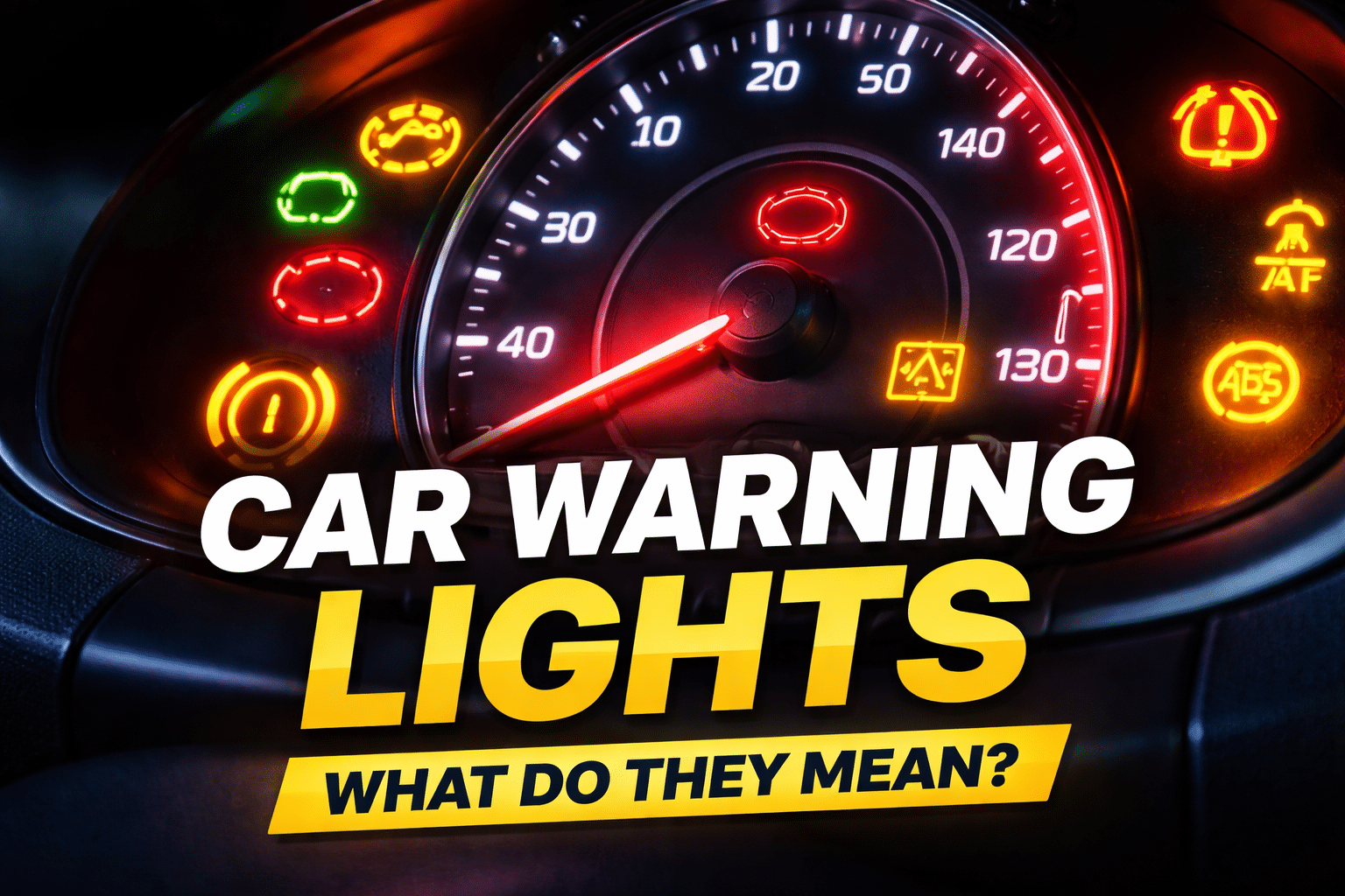 🚨 Car Warning Lights Explained: What’s Urgent vs What Can Wait