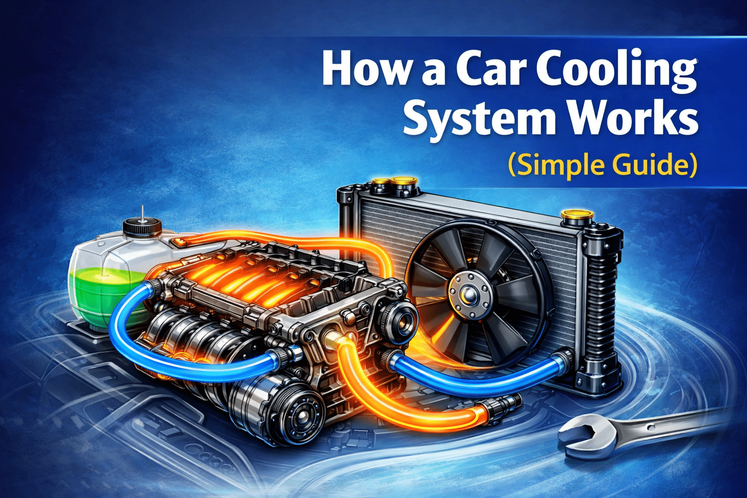 How a Car Cooling System Works (Simple Explanation for Beginners)
