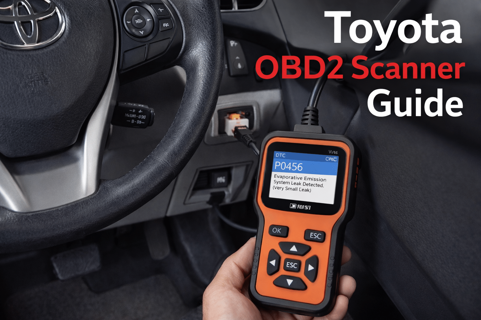 Toyota OBD2 Scanner Guide: How to Diagnose Check Engine Light